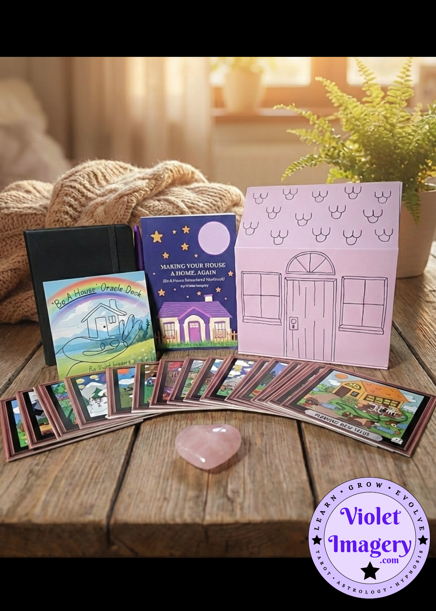 "Be a House" Oracle Deck: Mansion Edition