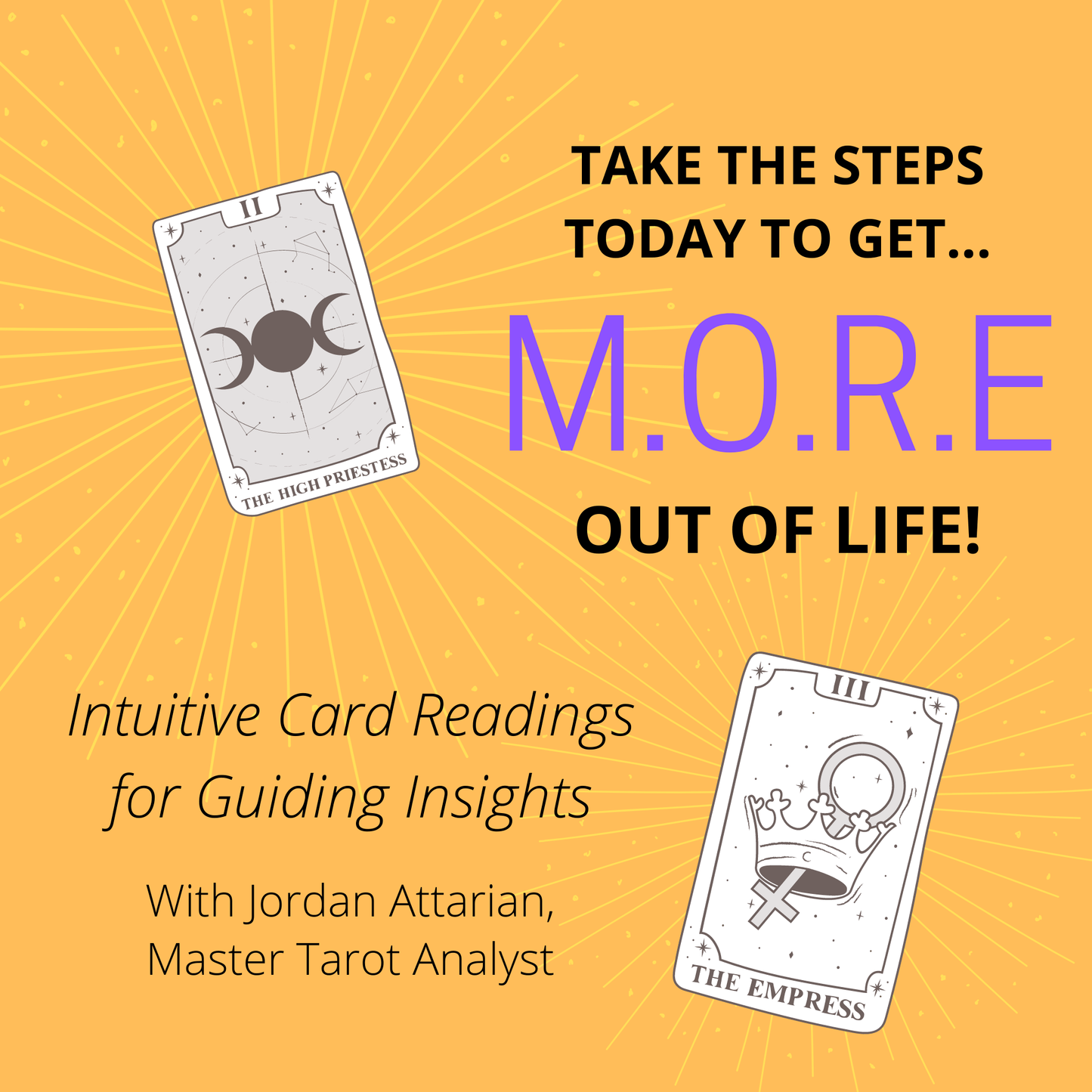30min Intuitive Card Reading