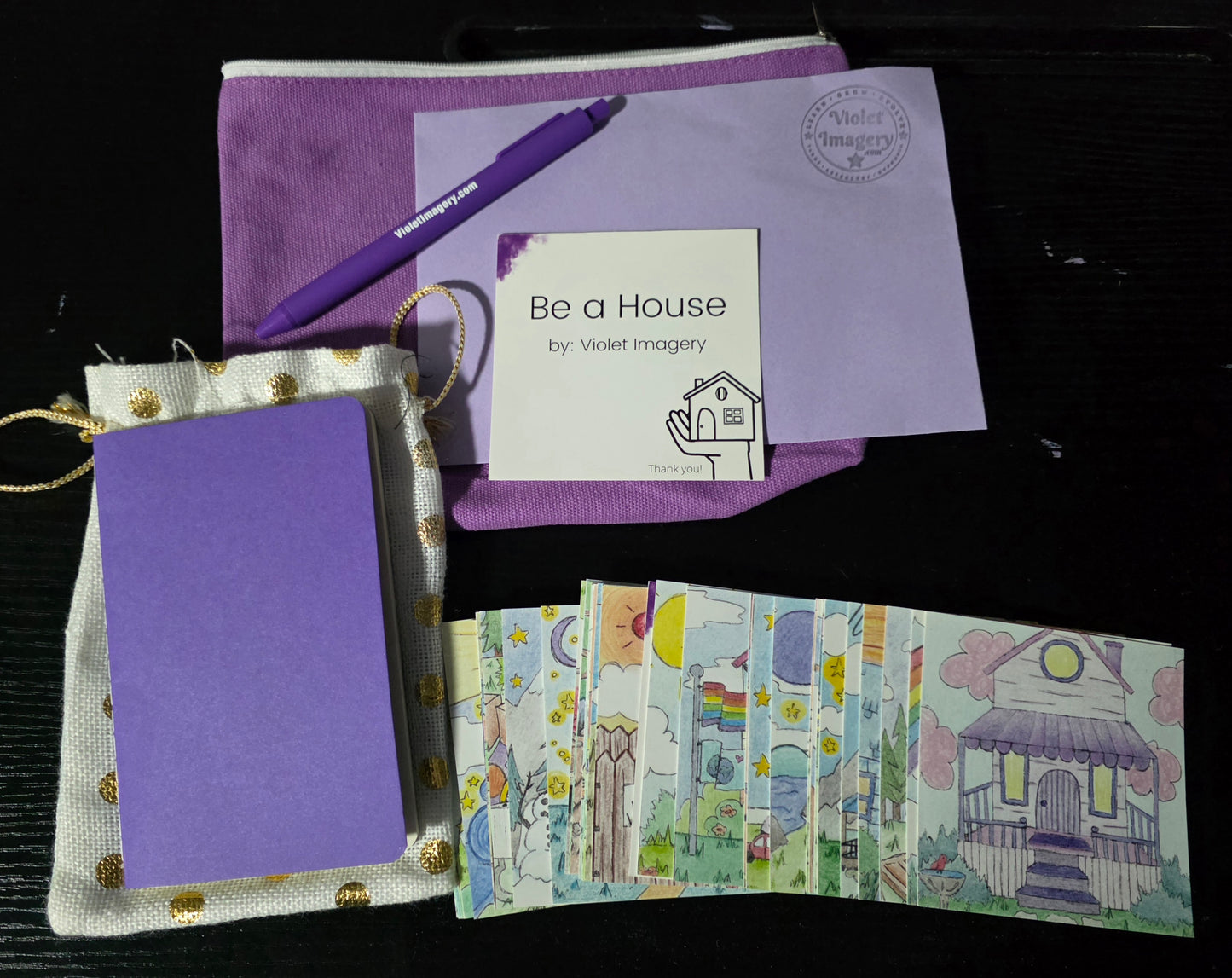 "Be A House" Oracle Deck & Guide Book