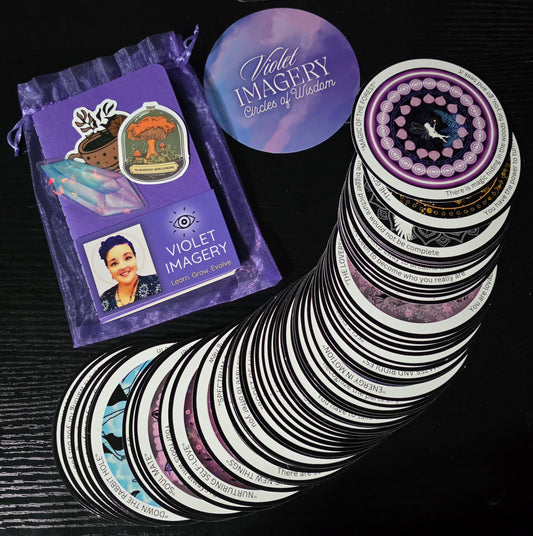 "Circles of Wisdom" Oracle Deck & Workbook
