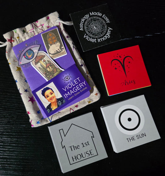 "Astrology Made Easy!" Oracle Deck & Guide Book