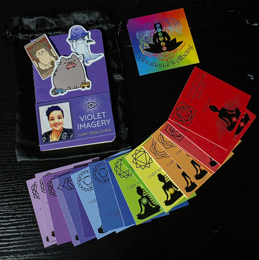 Chakra Healing Affirmation Deck & Workbook