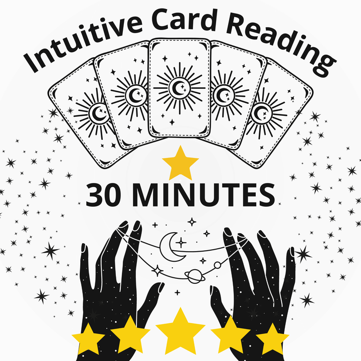 30min Intuitive Card Reading