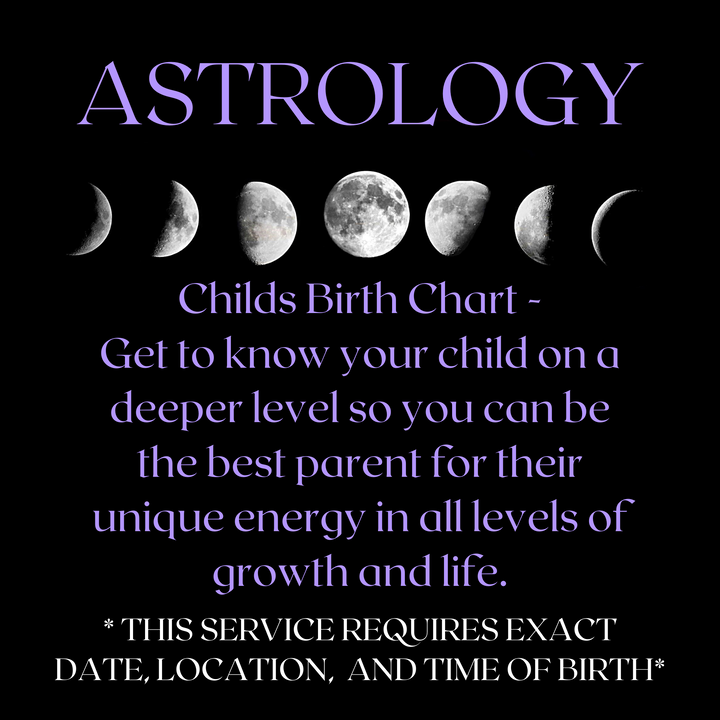 Astrology Report *BABY/CHILD Chart Analysis*