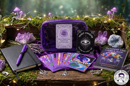 "Beyond the Violet Veil" Tarot Deck Kit