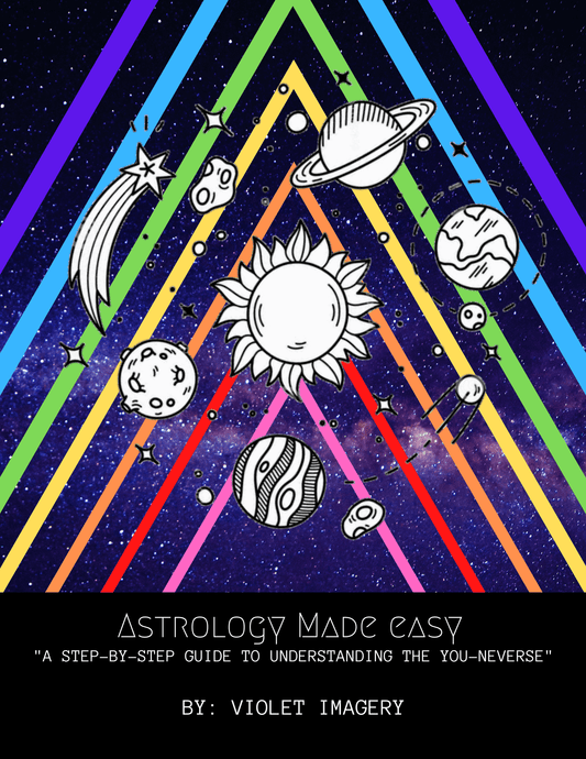 Astrology Made Easy" WORK/GUIDE BOOK ONLY